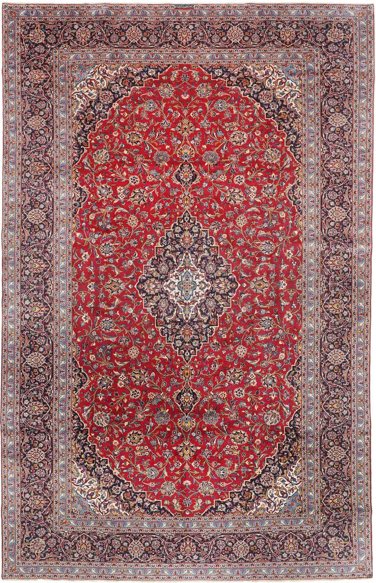 Περσικό χαλί Keshan 504x311 504x311, Περσικό χαλί Οι κόμποι έγιναν με το χέρι