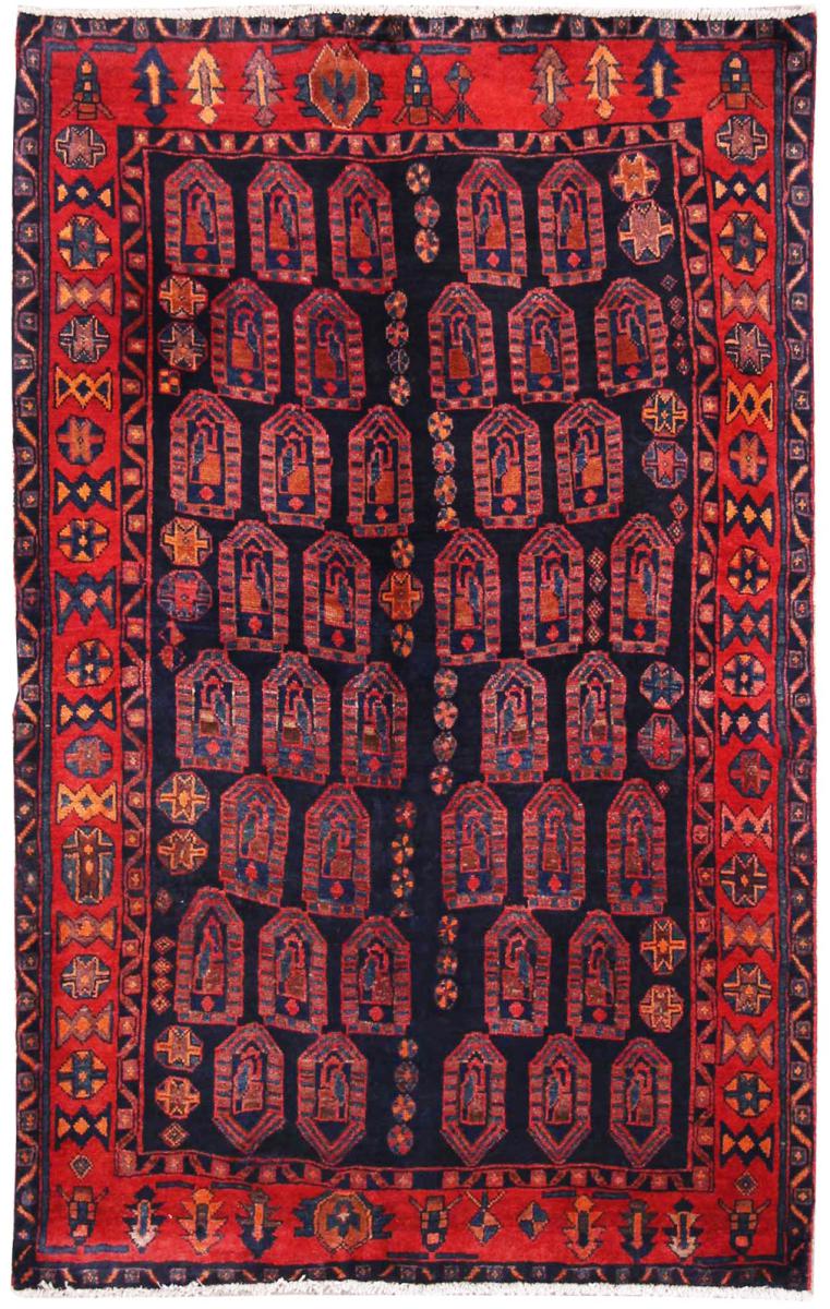 Persisk tæppe Lillian 227x146 227x146, Persisk tæppe Knyttet i hånden