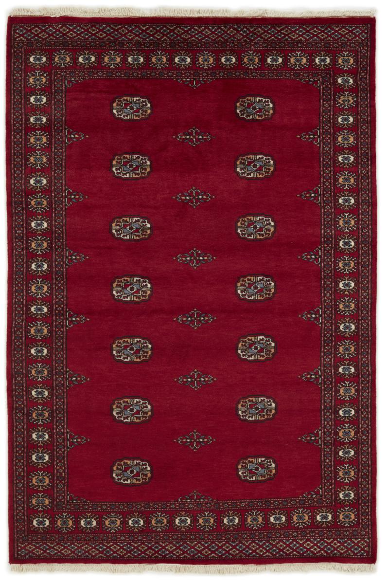 Pakistaans tapijt Pakistan Buchara 2ply 203x138 203x138, Perzisch tapijt Handgeknoopte