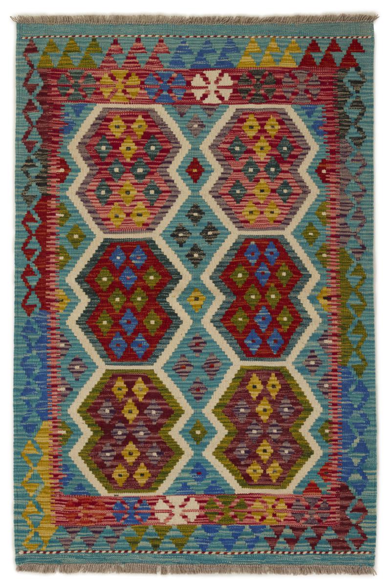 Afghaans tapijt Kilim Afghan 150x100 150x100, Perzisch tapijt Handgeweven