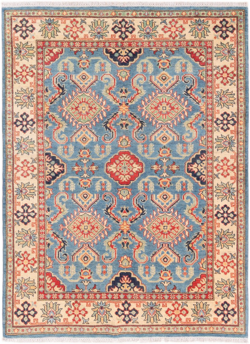 Pakistaans tapijt Kazak 202x152 202x152, Perzisch tapijt Handgeknoopt