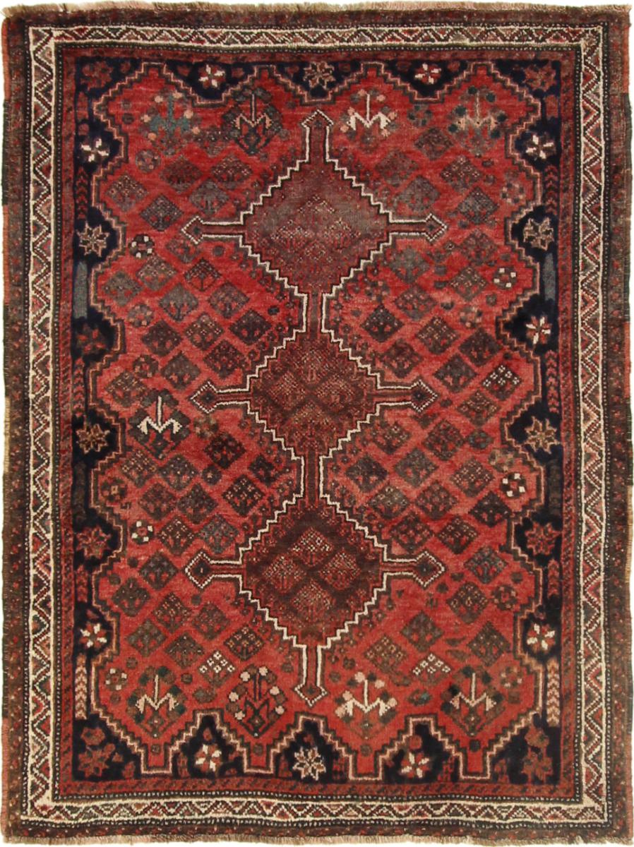 Persisk matta Ghashghai 174x128 174x128, Persisk matta Knuten för hand