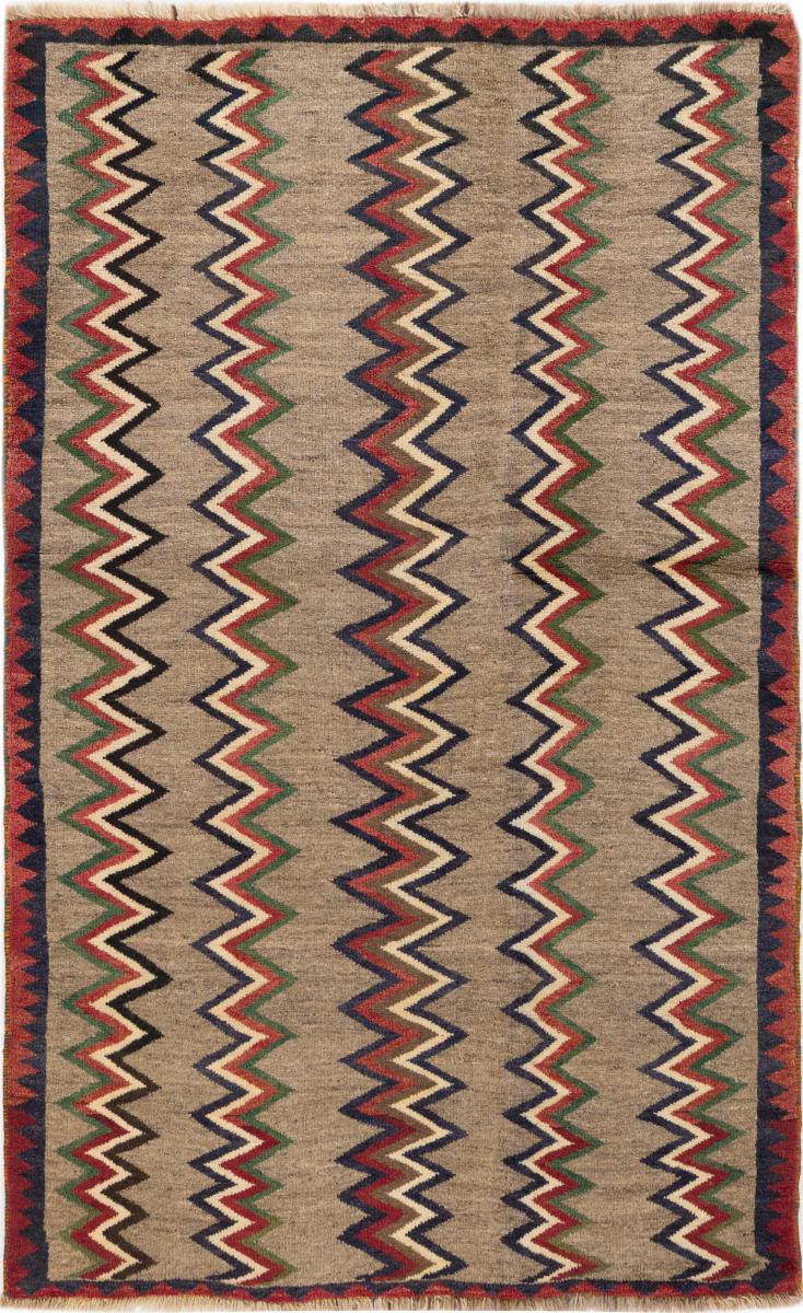 Persian Rug Persian Gabbeh Ghashghai 195x120 195x120, Persian Rug Knotted by hand