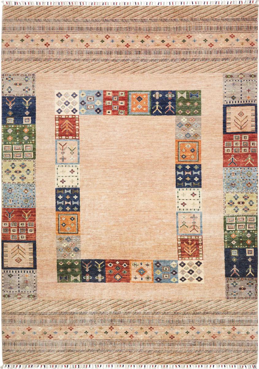 Pakistani rug Design Arijana 9'11"x7'1" 9'11"x7'1", Persian Rug Knotted by hand