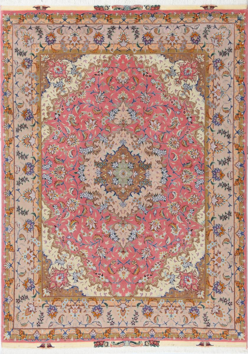 Tapete persa Tabriz 50Raj 203x151 203x151, Tapete persa Atado à mão