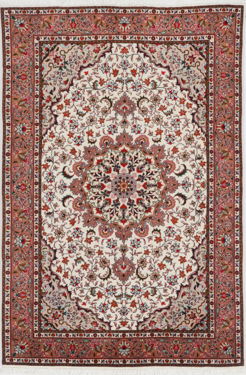 Tapete persa Tabriz 50Raj 151x99 151x99, Tapete persa Atado à mão