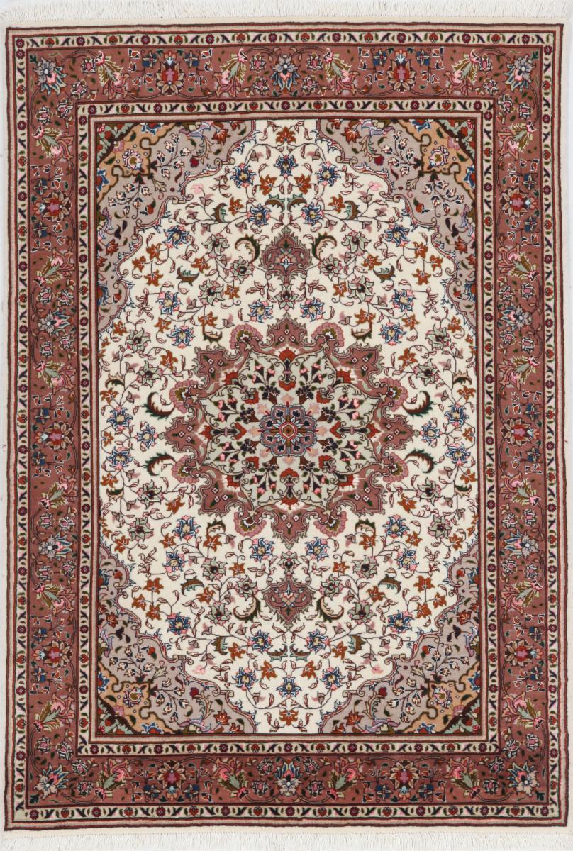 Tapete persa Tabriz 50Raj 147x102 147x102, Tapete persa Atado à mão