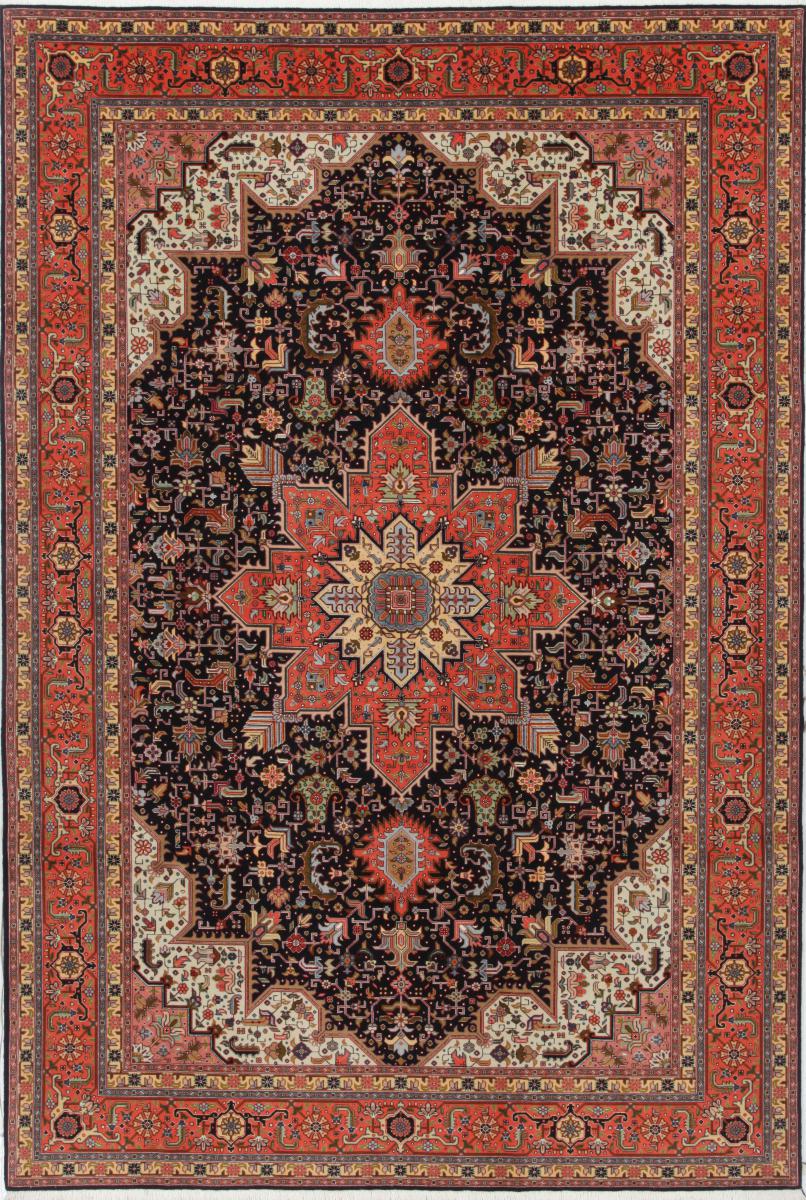 Tapete persa Tabriz 50Raj 301x201 301x201, Tapete persa Atado à mão