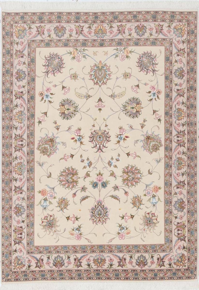 Tapete persa Tabriz 50Raj 234x163 234x163, Tapete persa Atado à mão