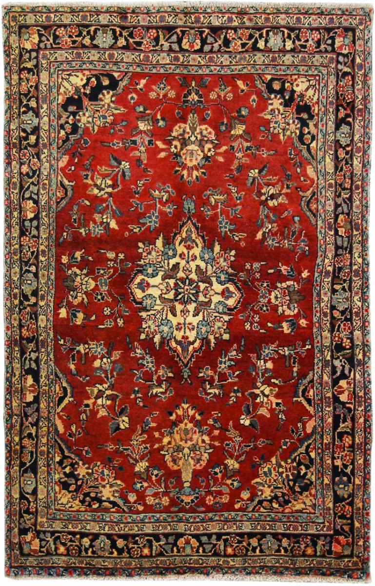 Tapete persa Mahal 206x133 206x133, Tapete persa Atado à mão