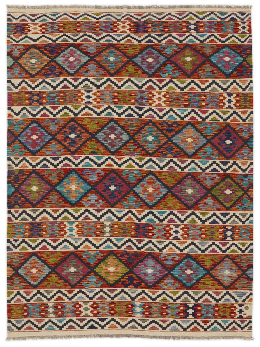 Alfombra afgana Kilim Afghan 242x154 242x154, Alfombra persa Tejido a mano