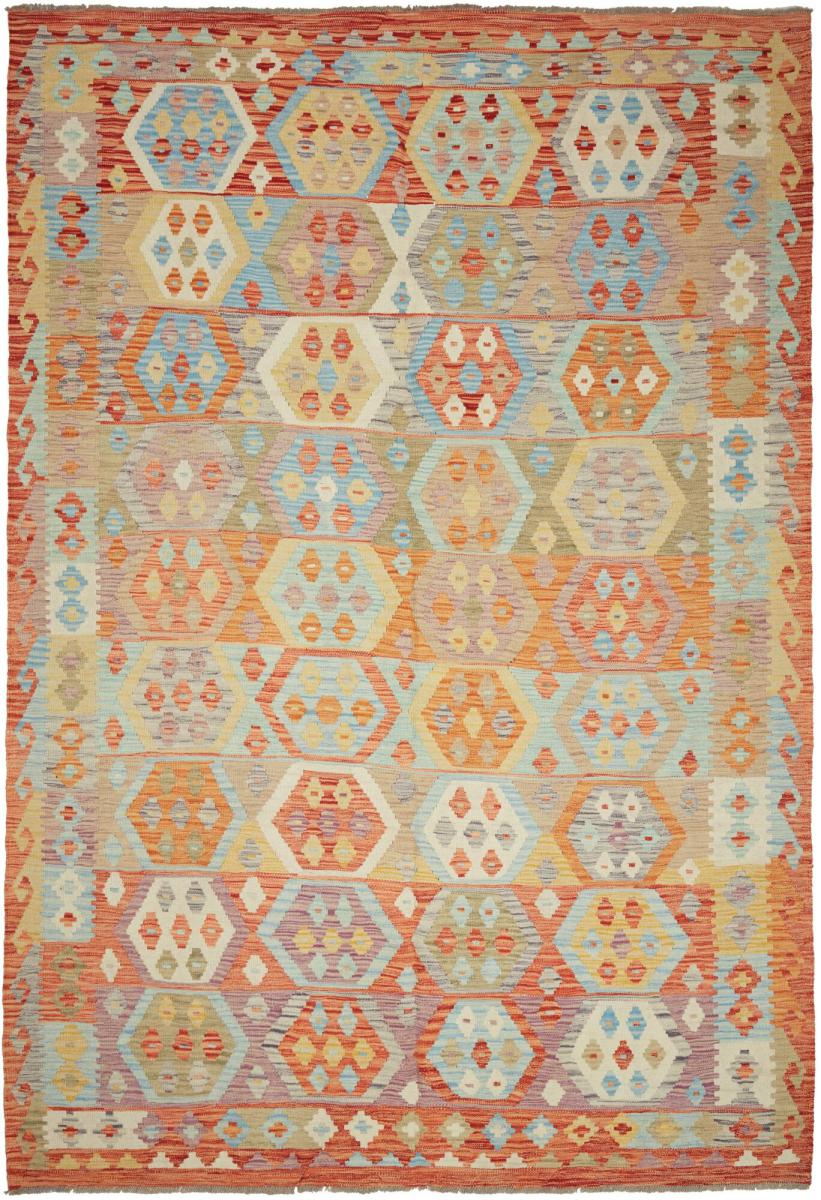 Afghansk teppe Kelim Afghan 301x199 301x199, Persisk teppe Handwoven 