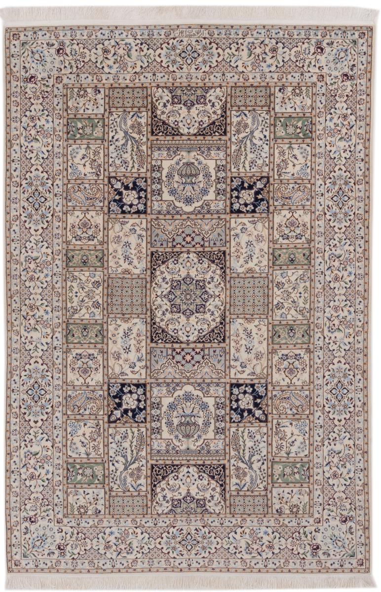 Tapis persan Naïn 6La 237x156 237x156, Tapis persan Noué à la main