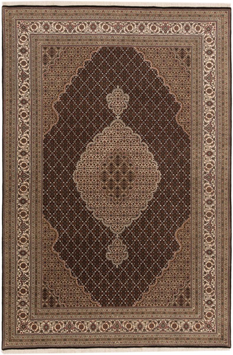 Tapis indien Indo Tabriz 306x205 306x205, Tapis persan Noué à la main