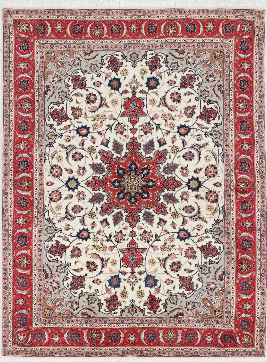 Tapete persa Tabriz 50Raj 207x156 207x156, Tapete persa Atado à mão