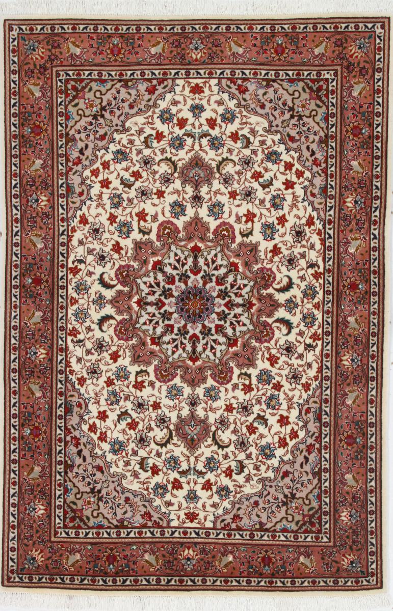 Tapete persa Tabriz 50Raj 156x101 156x101, Tapete persa Atado à mão