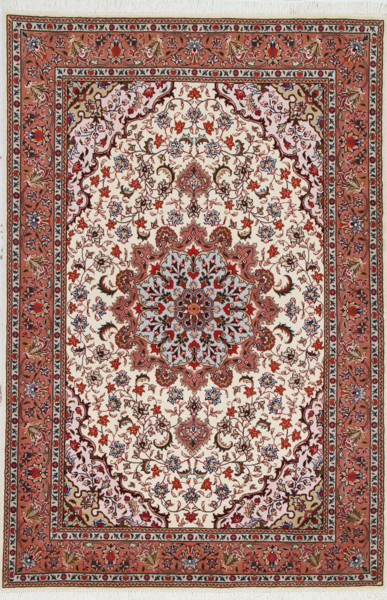 Tapete persa Tabriz 50Raj 157x102 157x102, Tapete persa Atado à mão