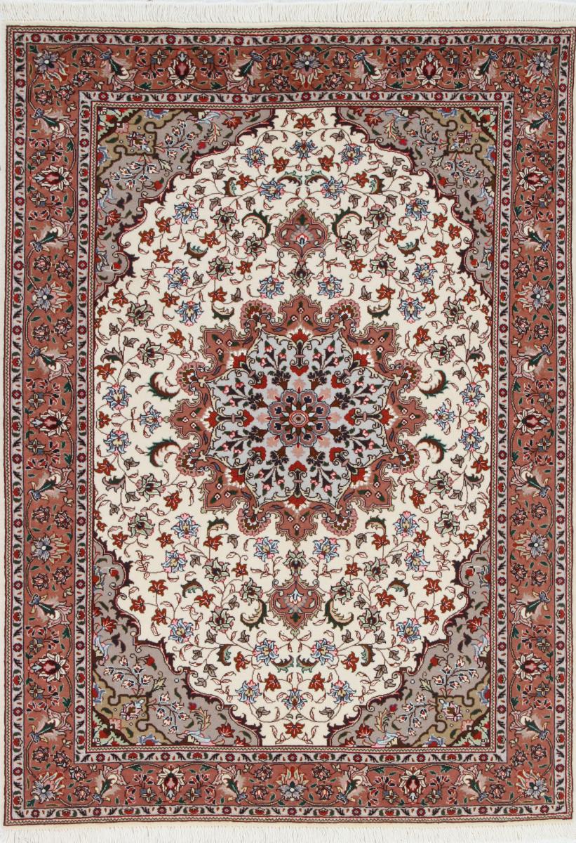 Tapete persa Tabriz 50Raj 152x104 152x104, Tapete persa Atado à mão