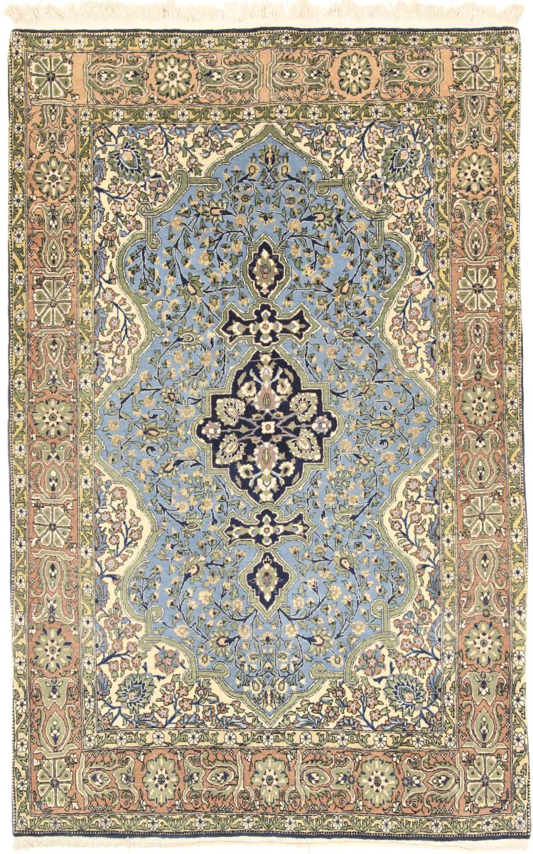 Persian Rug Qum 209x140 209x140, Persian Rug Knotted by hand