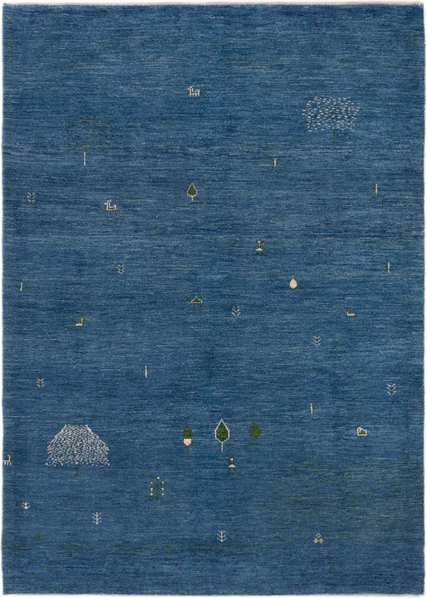 Tapis persan Persan Gabbeh Loribaft 208x148 208x148, Tapis persan Noué à la main