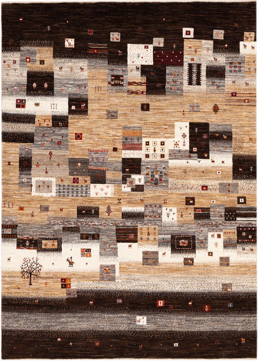 Alfombra persa Persia Gabbeh Loribaft Nowbaft 237x169 237x169, Alfombra persa Anudado a mano