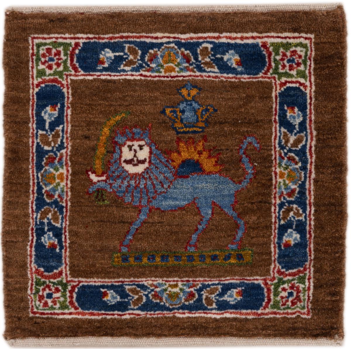 Perzisch tapijt Perzisch Gabbeh Kashkuli 41x39 41x39, Perzisch tapijt Handgeknoopte