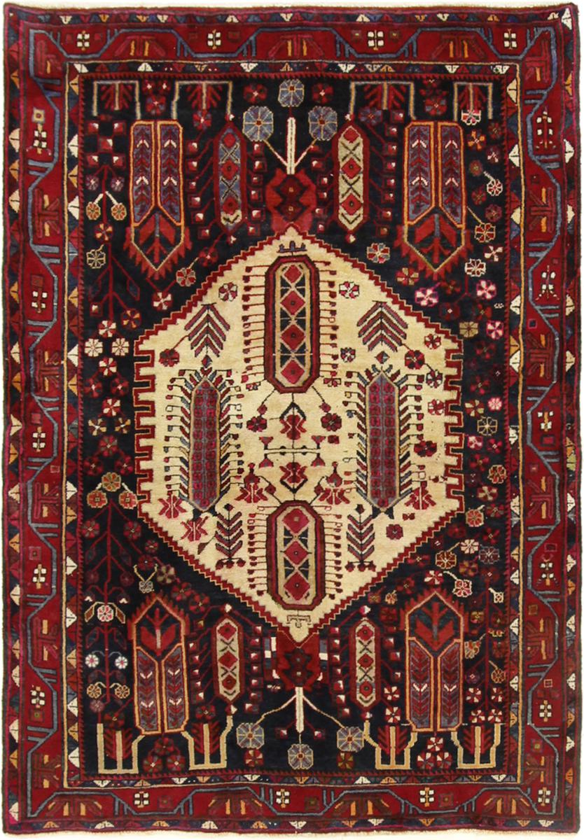 Alfombra persa Sirjan 196x136 196x136, Alfombra persa Anudado a mano