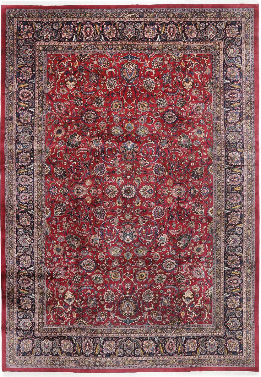 Περσικό χαλί Mashhad 494x341 494x341, Περσικό χαλί Οι κόμποι έγιναν με το χέρι