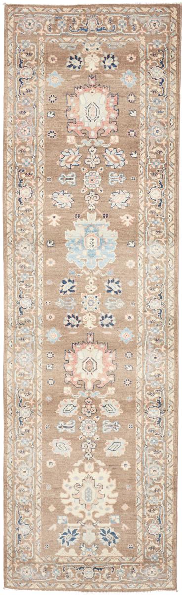 Tappeto pakistano Kazak 296x85 296x85, Tappeto persiano Annodato a mano