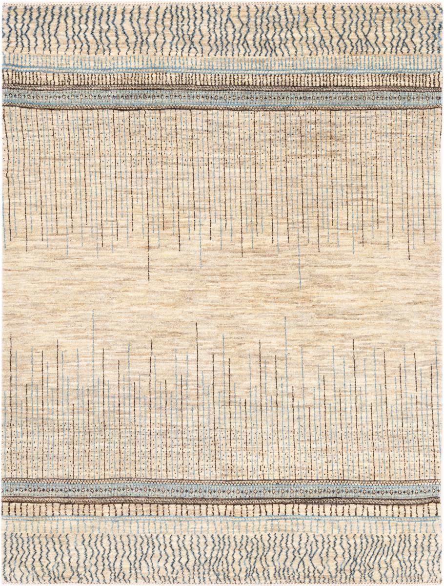 Tapis persan Perser Gabbeh Loribaft Natura 197x153 197x153, Tapis persan Noué à la main