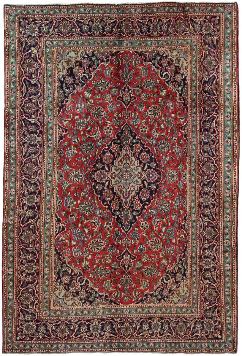 Persisk tæppe Mashhad 293x198 293x198, Persisk tæppe Knyttet i hånden