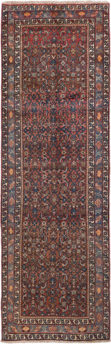 Persisk tæppe Hosseinabad Antikke 325x103 325x103, Persisk tæppe Knyttet i hånden