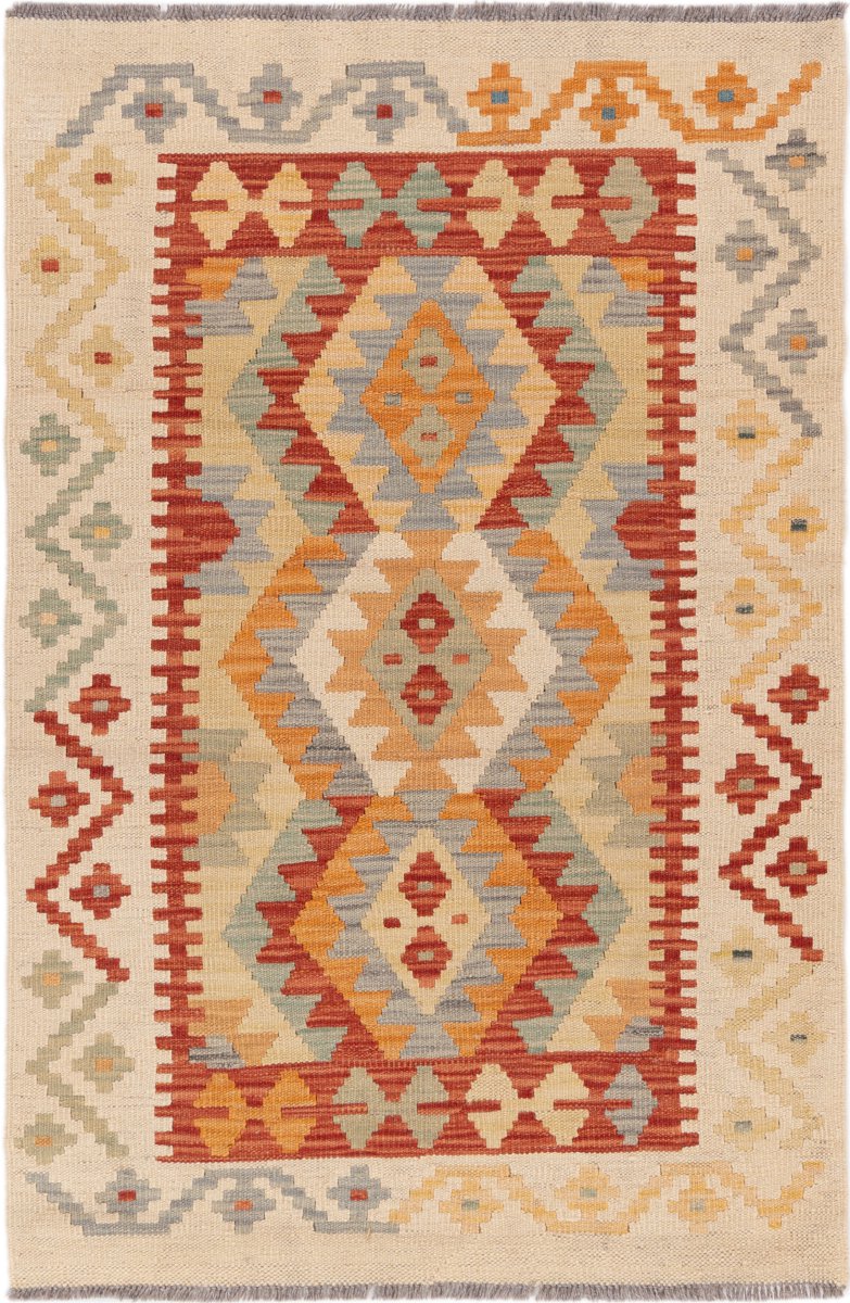Afghan rug Kilim Afghan 3'11"x2'7" 3'11"x2'7", Persian rug Handwoven