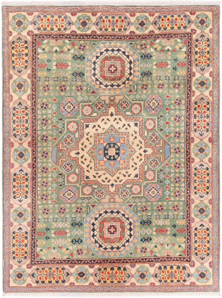 Pakistani rug Kazak 6'9"x5'1" 6'9"x5'1", Persian rug Hand-knotted
