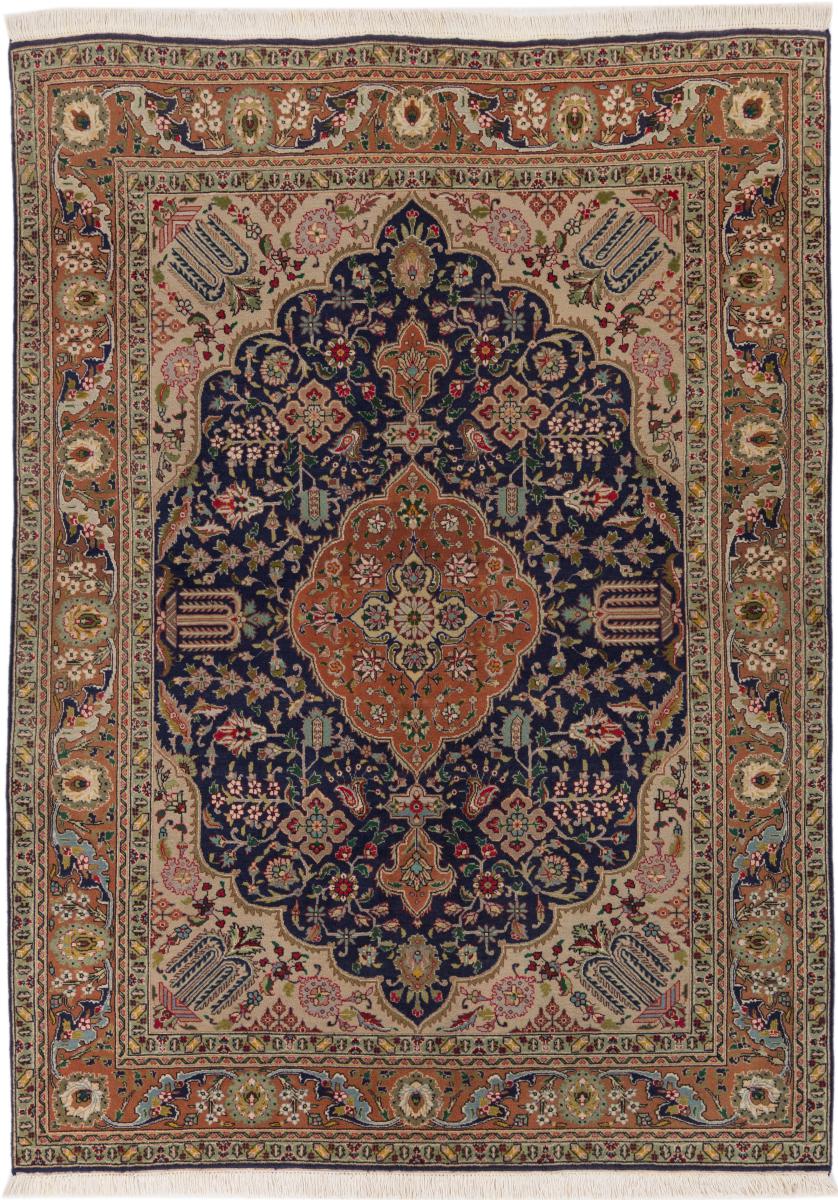 Persian Rug Tabriz 195x145 195x145, Persian Rug Knotted by hand
