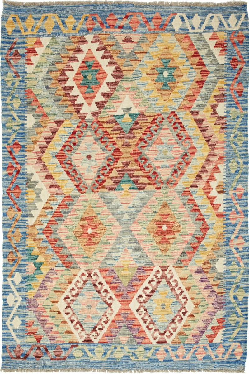 Tapete afegão Kilim Afegão 181x123 181x123, Tapete persa Tecido à mão