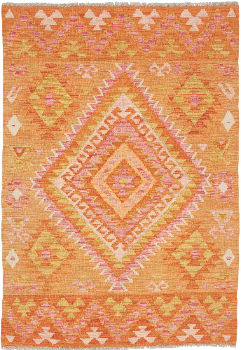 Αφγανικό χαλί Κιλίμ Afghan 146x101 146x101, Περσικό χαλί Οι κόμποι έγιναν με το χέρι