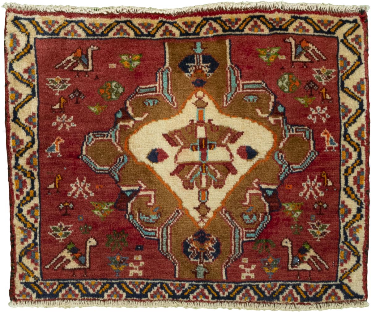 Perzisch tapijt Shiraz 50x61 50x61, Perzisch tapijt Handgeknoopte