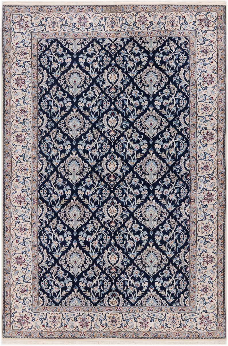 Alfombra persa Nain 6La Habibian 192x125 192x125, Alfombra persa Anudado a mano