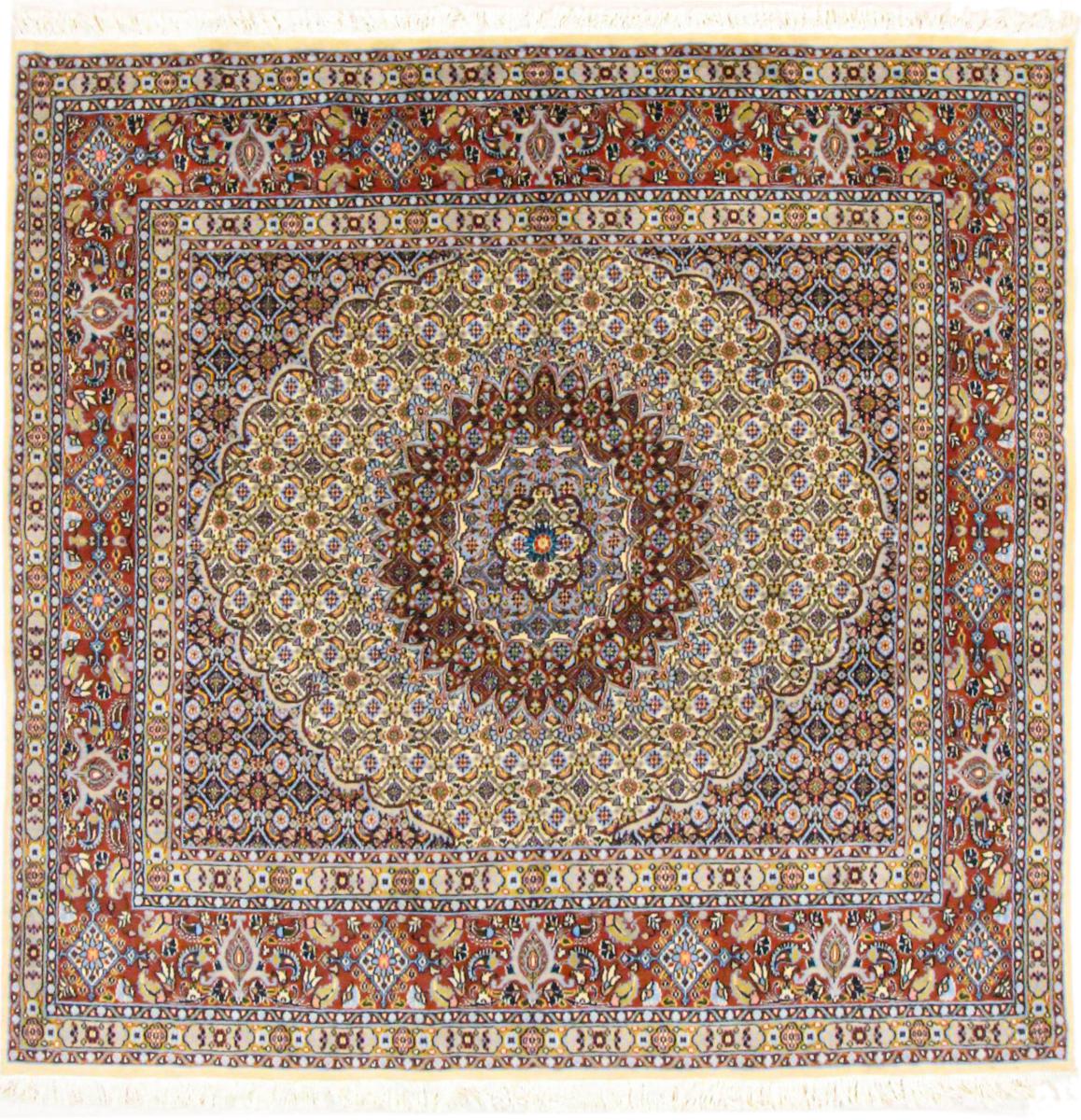 Tapete persa Moud 200x196 200x196, Tapete persa Atado à mão