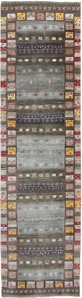 Indiaas tapijt Gabbeh Loribaft 301x82 301x82, Perzisch tapijt Handgeknoopte