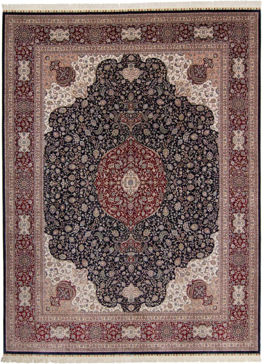 Kínai szőnyeg Hereke Selyem 12'1"x9'0" 12'1"x9'0", Perzsa szőnyeg Kézzel csomózva