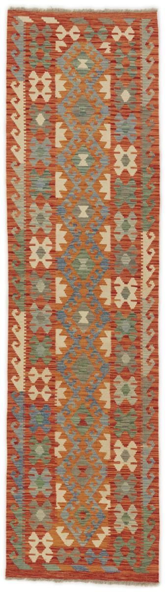 Afghanischer Teppich Kelim Afghan 299x77 299x77, Perserteppich Handgewebt