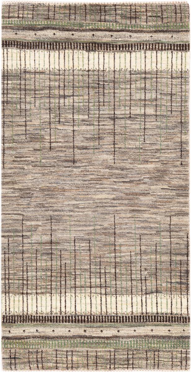 Persian rug Persian Gabbeh Loribaft Natura 156x79 156x79, Persian rug Hand-knotted