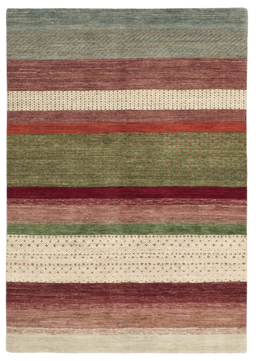 Indiai szőnyeg Gabbeh Loribaft Design 6'8"x4'8" 6'8"x4'8", Perzsa szőnyeg Kézzel csomózva