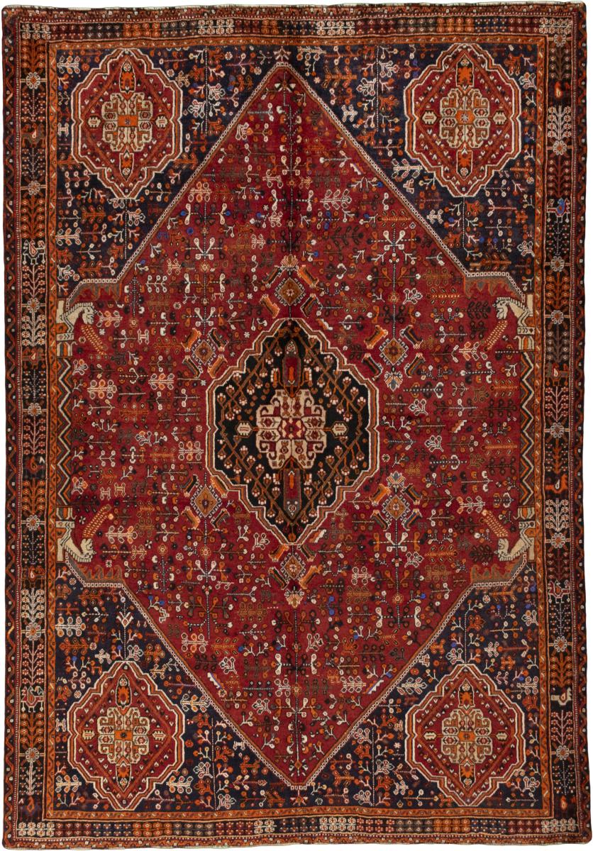 Tappeto persiano Shiraz 294x205 294x205, Tappeto persiano Annodato a mano