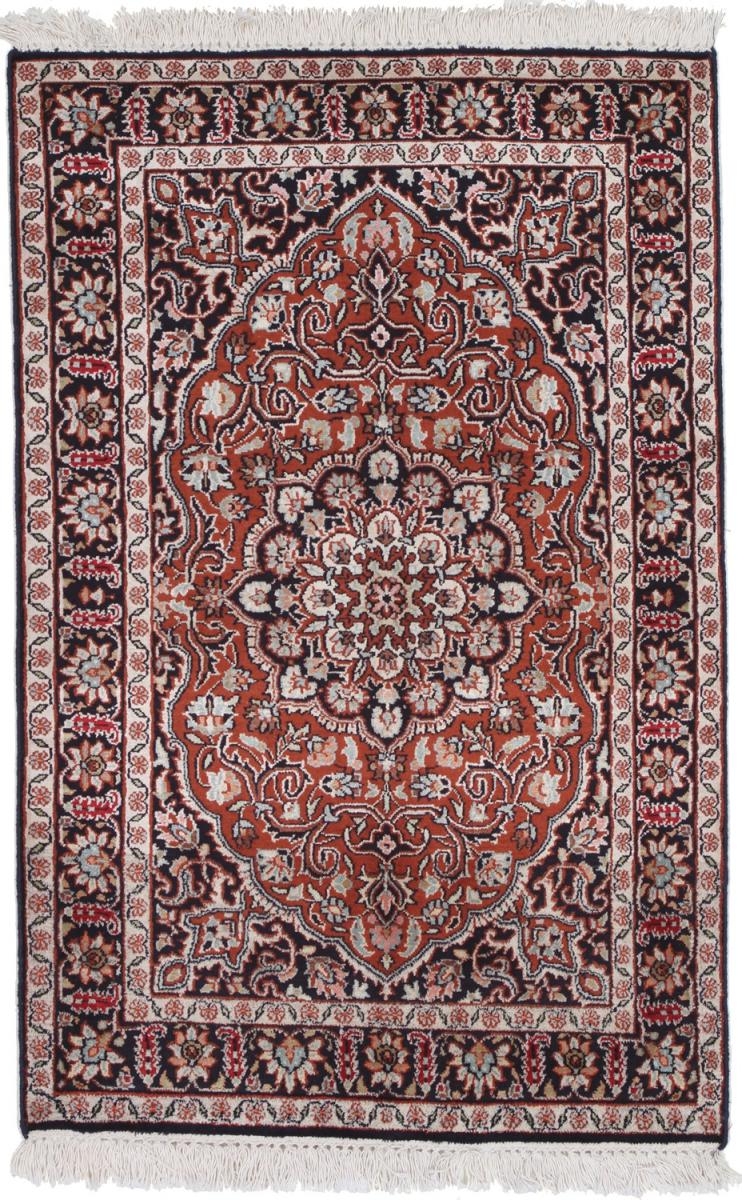 Tapis indien Cachemire Soie 95x63 95x63, Tapis persan Noué à la main