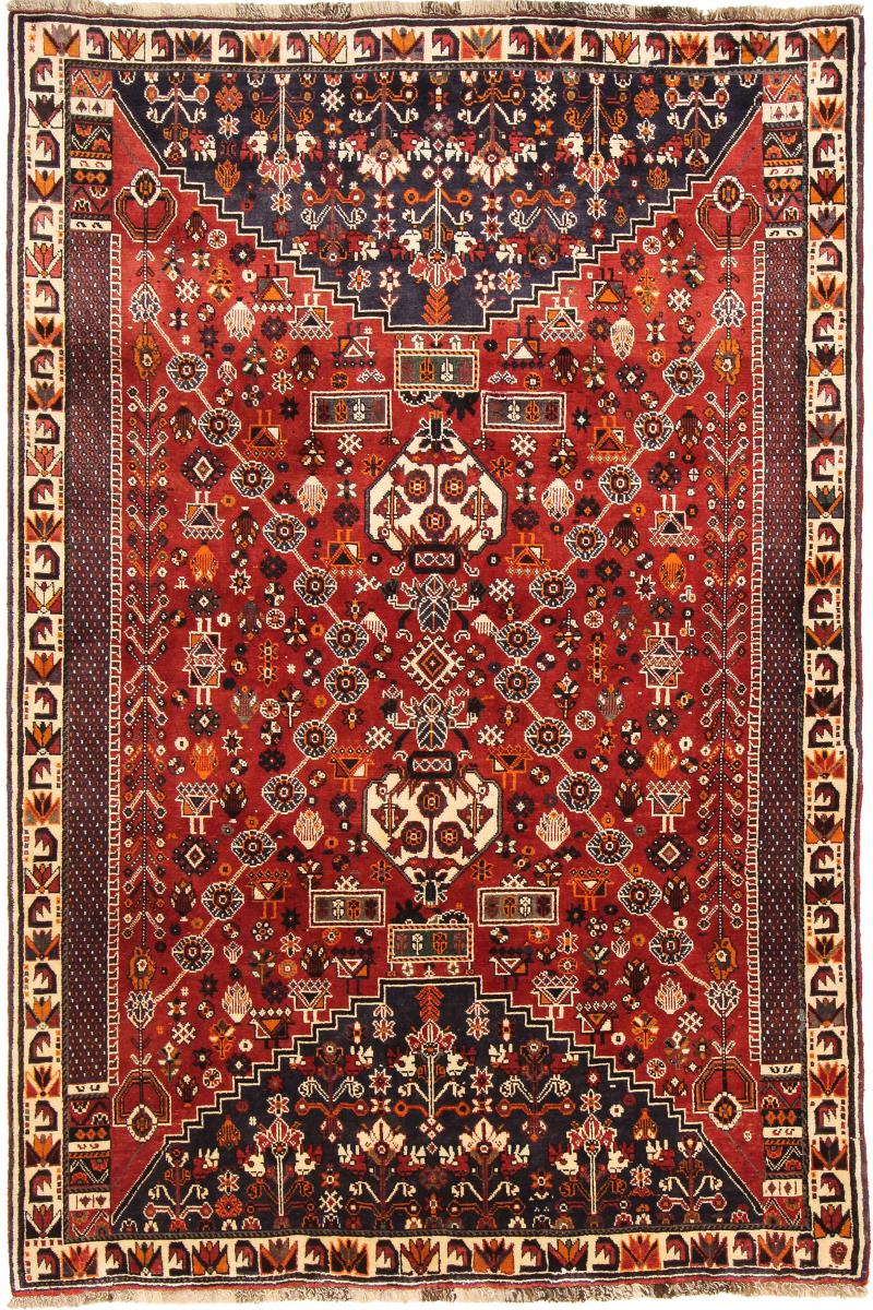 Persisk tæppe Ghashghai 249x169 249x169, Persisk tæppe Knyttet i hånden