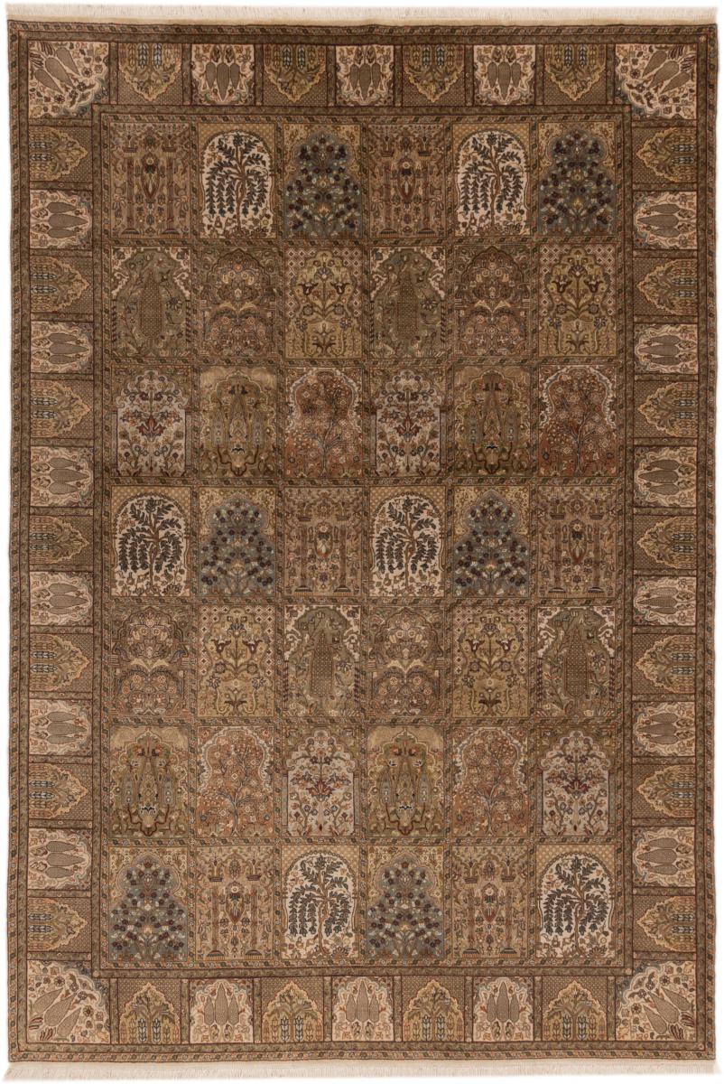 Tapis indien Indo Tabriz 299x203 299x203, Tapis persan Noué à la main