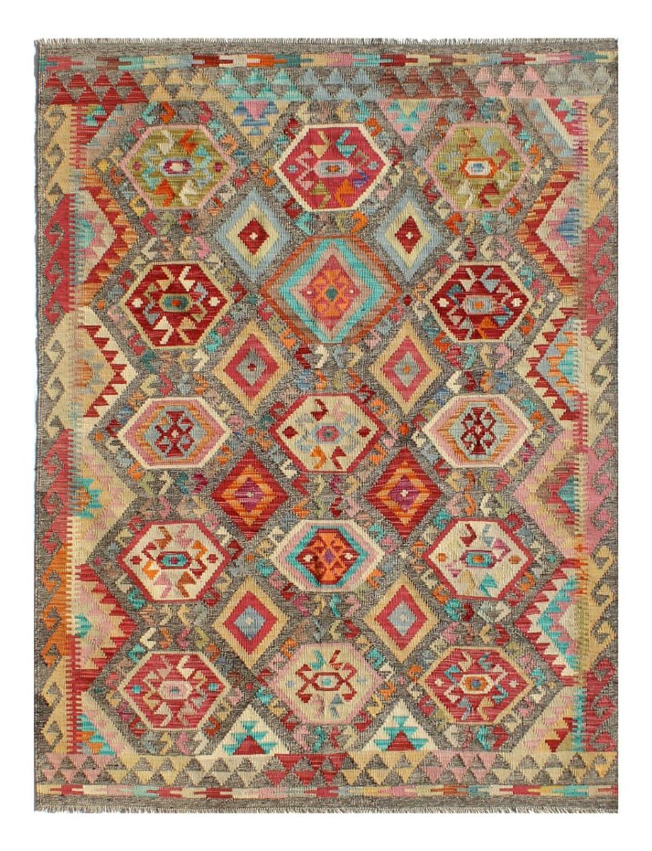 Afghan rug Kilim Afghan 8'0"x5'10" 8'0"x5'10", Persian Rug Woven by hand